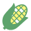 とうもろこしのアイコン