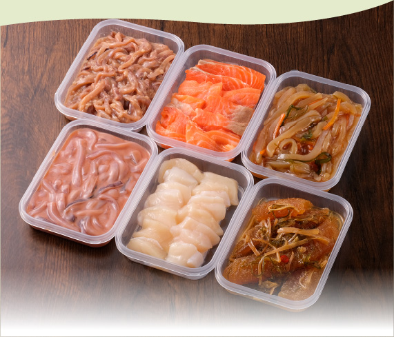 6種の幸福鮮食セット