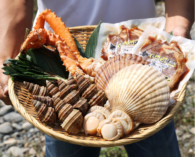 海鮮とジンギスカンのBBQセット