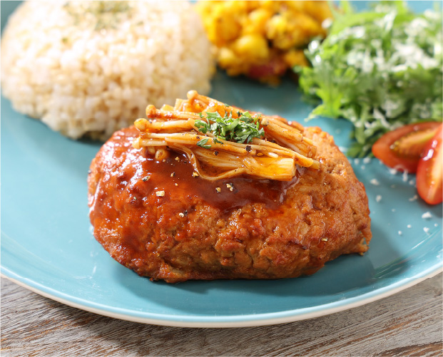 豆蔵のキーマカレー・豆蔵のハンバーグ