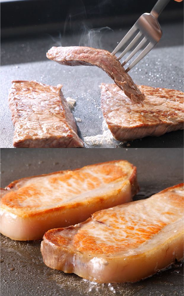 熟成牛・豚ステーキ詰合せ