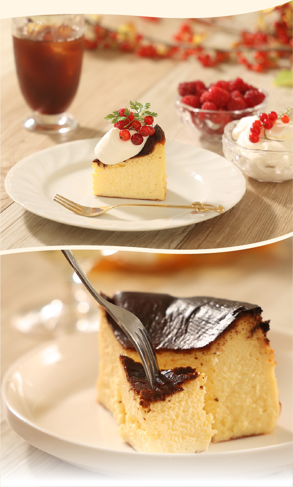 バスクチーズケーキ（プレーン）