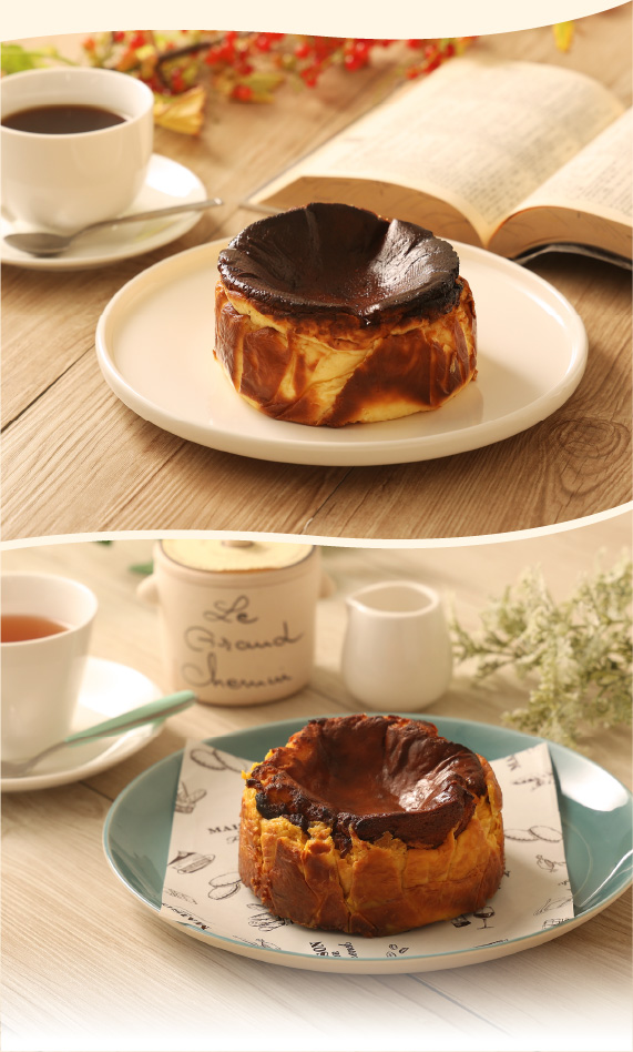 バスクチーズケーキ（2種）