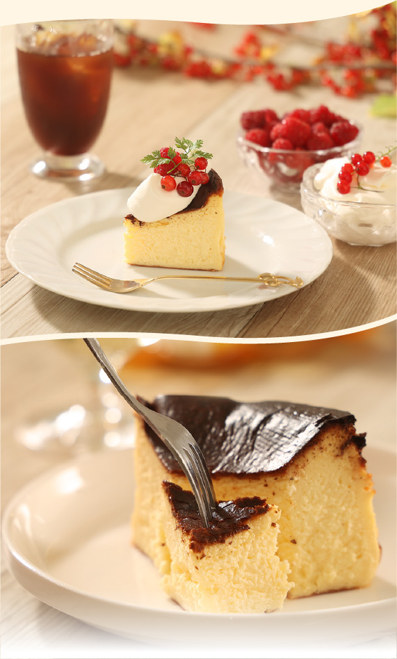 バスクチーズケーキ（2種）
