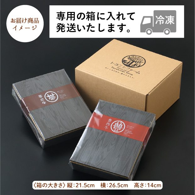 豊西牛×帯広牛すき焼き