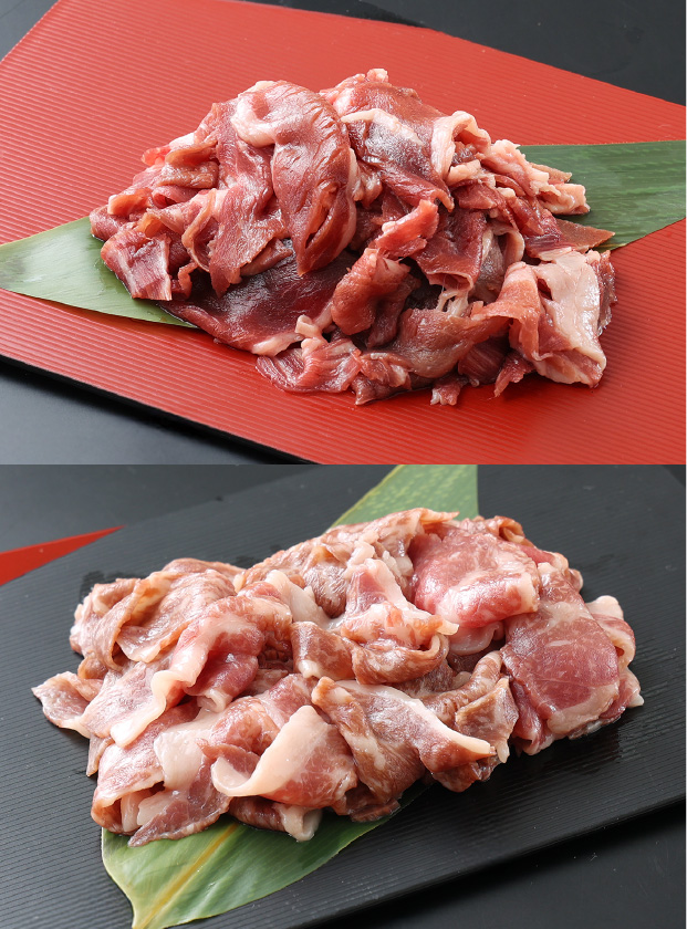 豊西牛×帯広牛 切り落としスライスセット