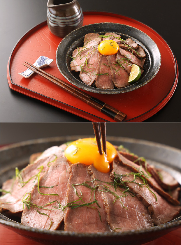 帯広牛ローストビーフ＆豊西牛ハンバーグギフト