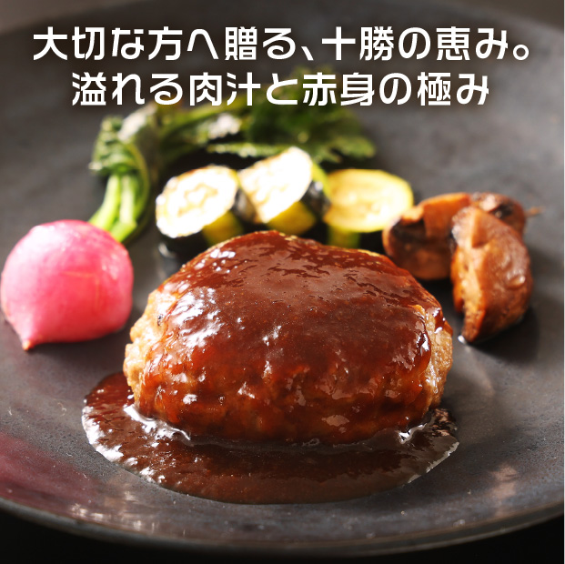 豊西牛100%ビーフハンバーグギフト