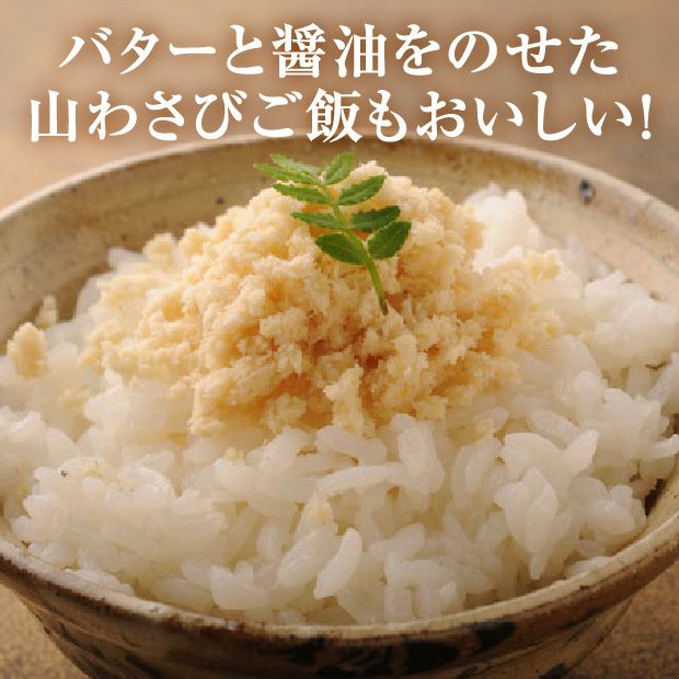北の山わさび 根茎Sサイズ 5個セット