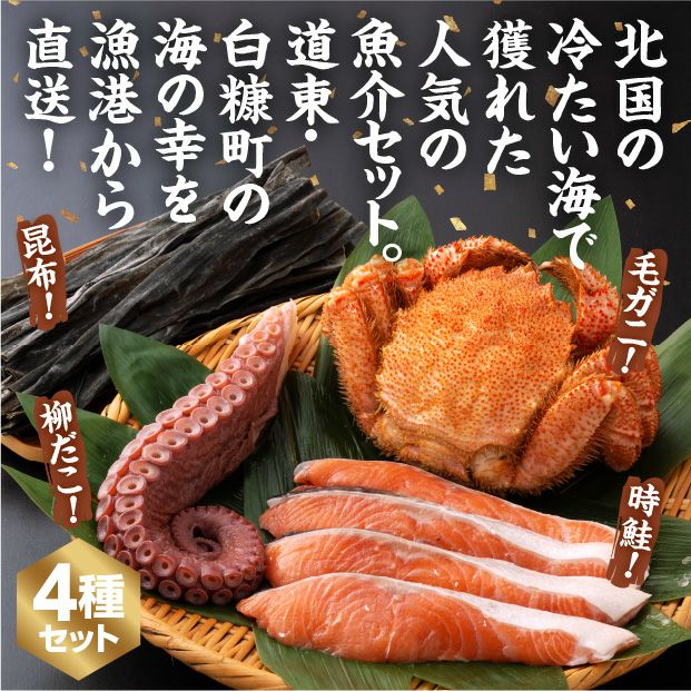 白糠漁協 白糠厳海の幸セット｜ギフト 海産物 水産 ｜食べレア北海道