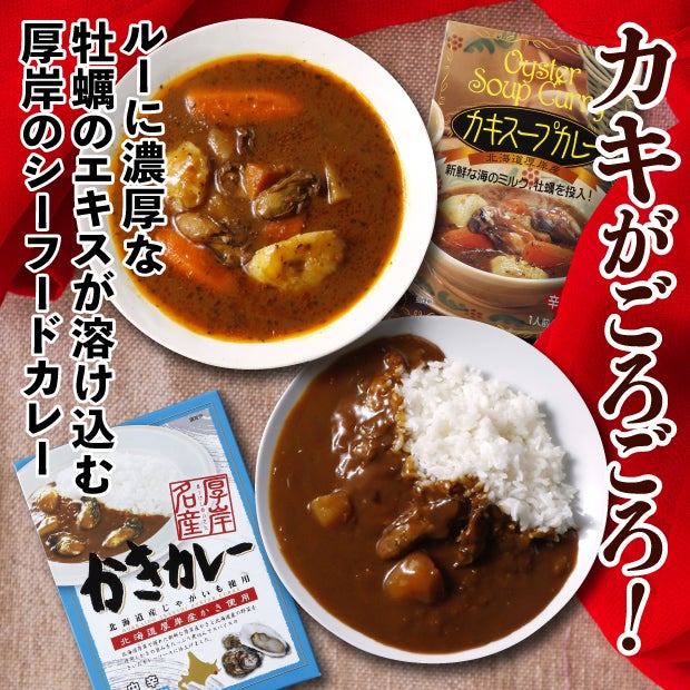 かきカレー＆スープカレーセット