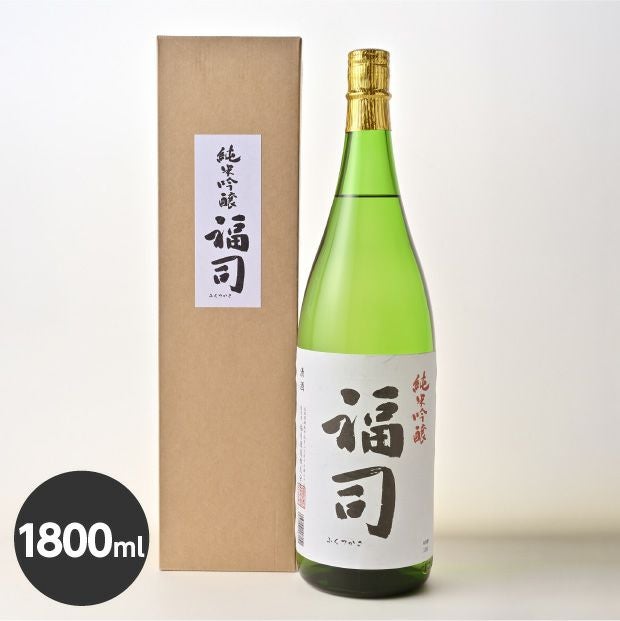 福司 純米吟醸酒 1800ml｜釧路 日本酒 地酒 ｜食べレア北海道 物産 お