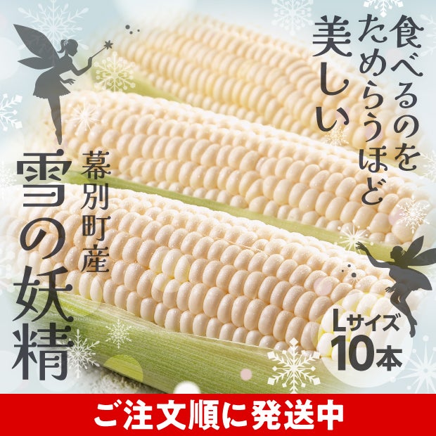 十勝幕別産 雪の妖精 10本(5kg)