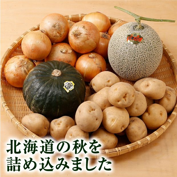 栗山産 北の大地セット（メロン・かぼちゃなど） ｜空知 ｜食べレア