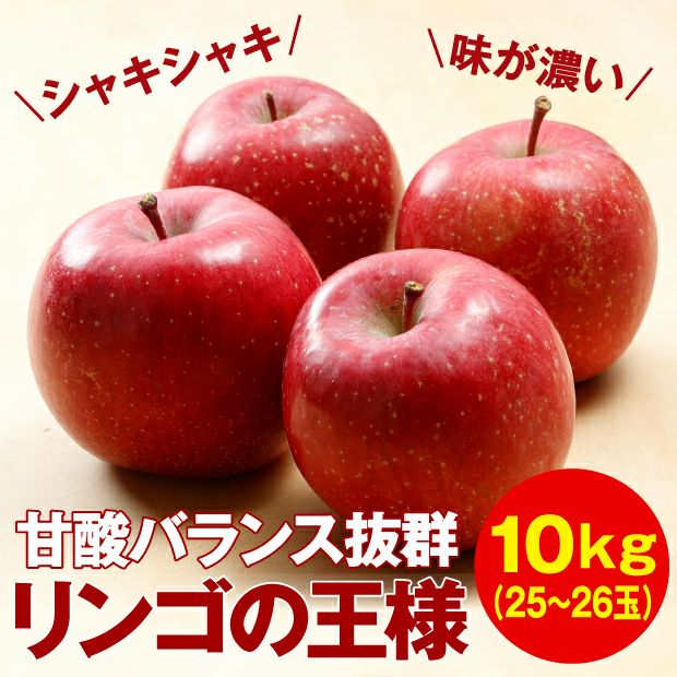限定】仁木町産ふじリンゴ 10kg 後志 もくぼ観光果樹園｜果物｜食べ