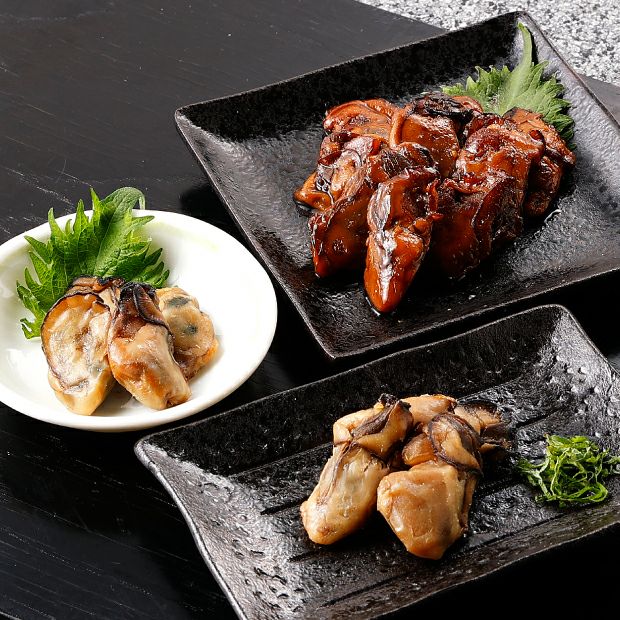 かきの燻製アソート 化粧箱入 釧路 丸田黒田水産｜海鮮 加工品｜食べ