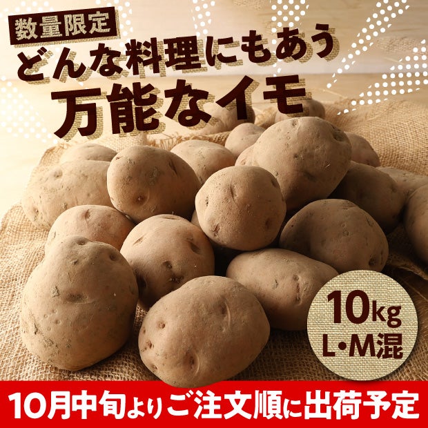 【数量限定】十勝・芽室産じゃがいも「さやあかね」