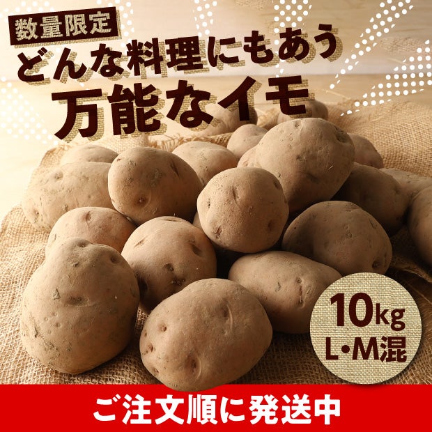 【数量限定】十勝・芽室産じゃがいも「さやあかね」