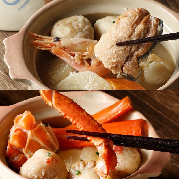 小樽の小鍋と海鮮おこわ詰合せ 後志 小樽海洋水産｜海鮮 加工品｜食べ