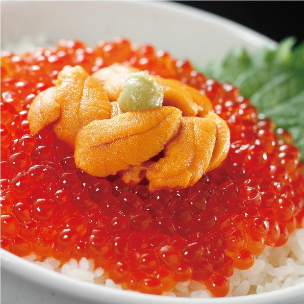 マグカップ塩水生うにといくらの醤油漬け｜ 弘成 函館 水産 海産物
