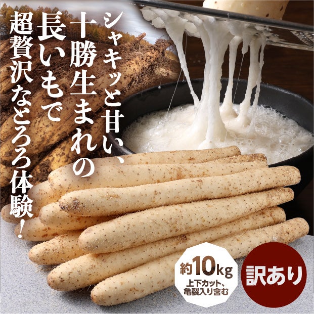大正長いも2Lサイズ10㎏｜農産｜長イモ｜食べレア北海道 物産 お取り寄せ