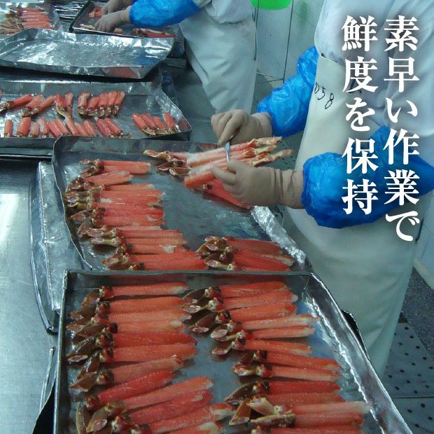 生冷ずわい棒ポーション