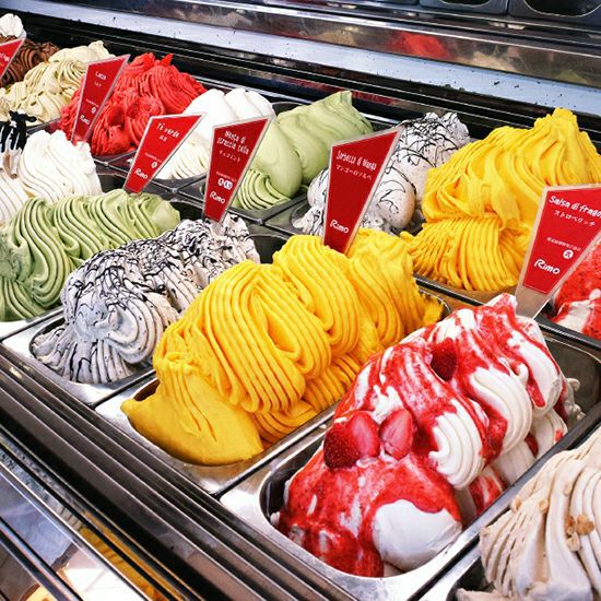 Rimoの6種のジェラート「フクハラ特別企画」