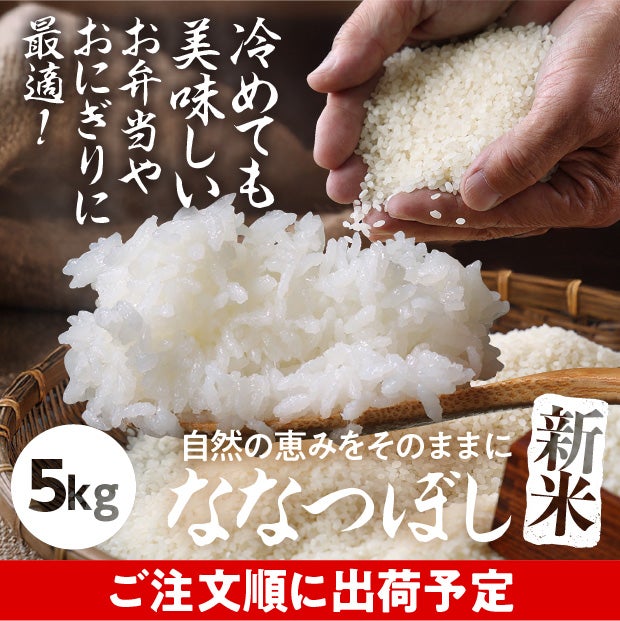 剣淵産　ななつぼし　精米5kg