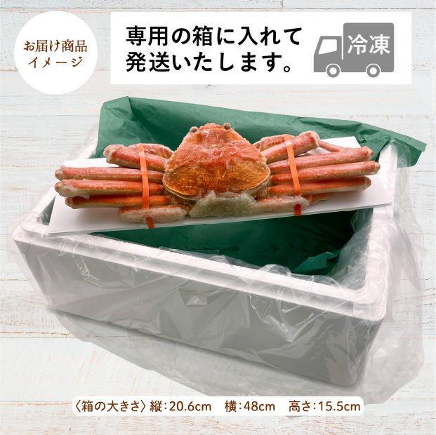ボイル冷凍】ズワイガニ姿1尾｜ズワイガニ 魚介 ｜食べレア北海道