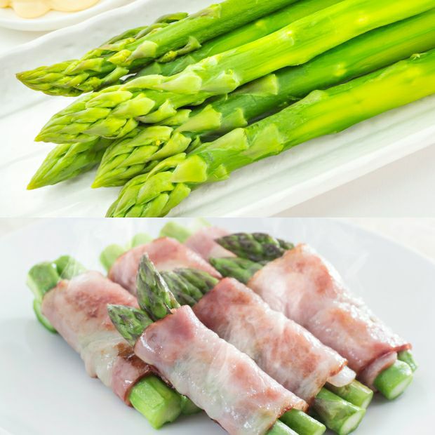 グリーンアスパラ　L/M混　500g