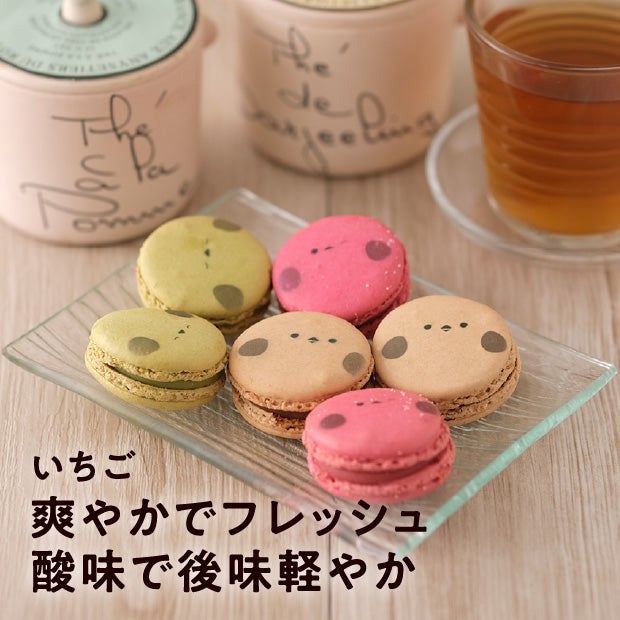 シマエナガのマカロン 3種5個｜スイーツ お菓子 お取り寄せ ギフト
