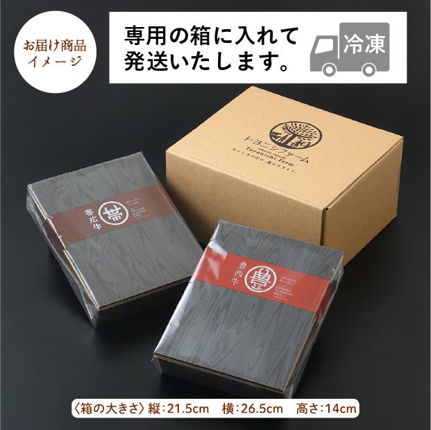 豊西牛×帯広牛 すき焼き用セット